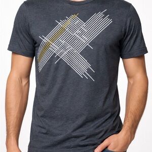 Hugo Boss crewneck Gray Graphic Tee